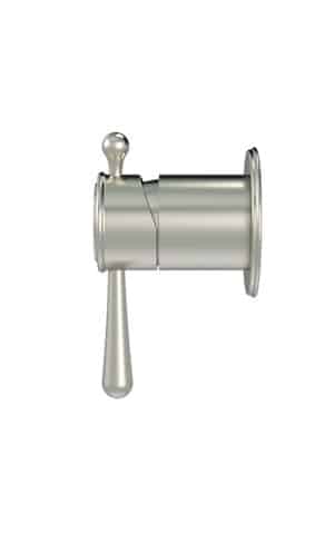 MEIR 'HARRINGTON' WALL MIXER TRIM KIT (IN-WALL BODY NOT INCLUDED) - PVD BRUSHED NICKEL FINISH