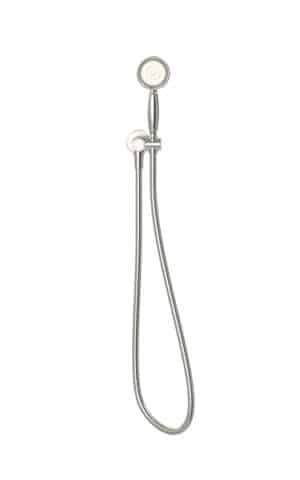 MEIR HARRINGTON HAND SHOWER ON SWIVEL BRACKET - PVD BRUSHED NICKEL FINISH