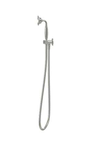 MEIR HARRINGTON HAND SHOWER ON SWIVEL BRACKET - PVD BRUSHED NICKEL FINISH