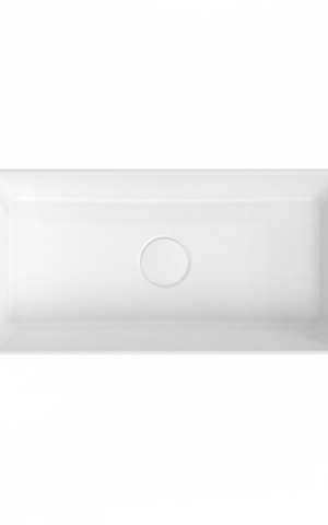 ADP 'Lisa' Above counter basin. Wight Matte or Gloss ceramic finish