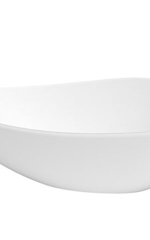 ADP 'Fiore' Above Counter Basin. Gloss or Matte White ceramic