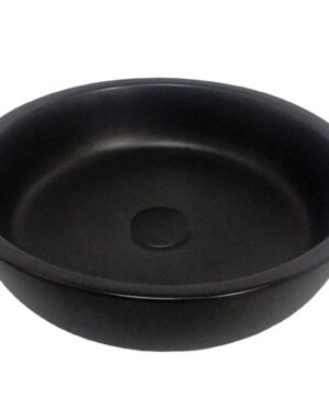 ADP 'Resort Black' Above counter basin. Matte Black ceramic finish