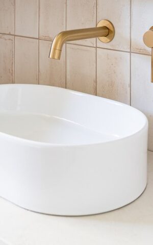 ADP 'Patty' Above Counter Basin. White Gloss or Matte White. Ceramic