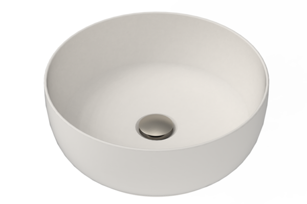 Above counter basin. Made of Italian Ceramic 'Scarabeo'