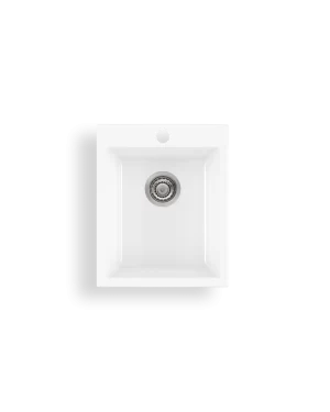 Oliveri 'Sicily' Fireclay Topmount Farmhouse Sink, single Bowl