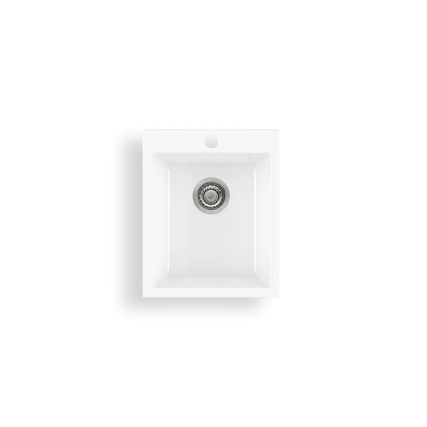 Oliveri 'Sicily' Fireclay Topmount Farmhouse Sink, single Bowl