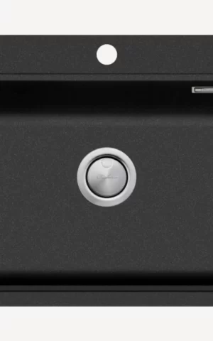 OLIVERI SANTORINI WORK STATION SINK. ACCESSORIES INCLUDED. BLACK FINISH. 1 TAPHOLE. WITH OVERFLOW